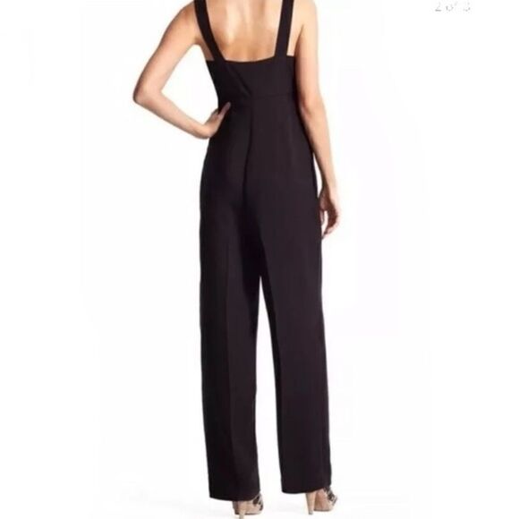 Derek Lam For Design Nation Black Square Neckline Jumpsuit - Picture 2 of 10